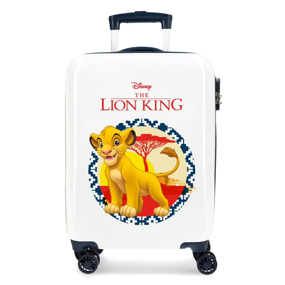 TROLLEY RE LEONE THE LION KING DISNEY- VALIGIA DA VIAGGIO CM. 55X38X20 IN  ABS - | eBay